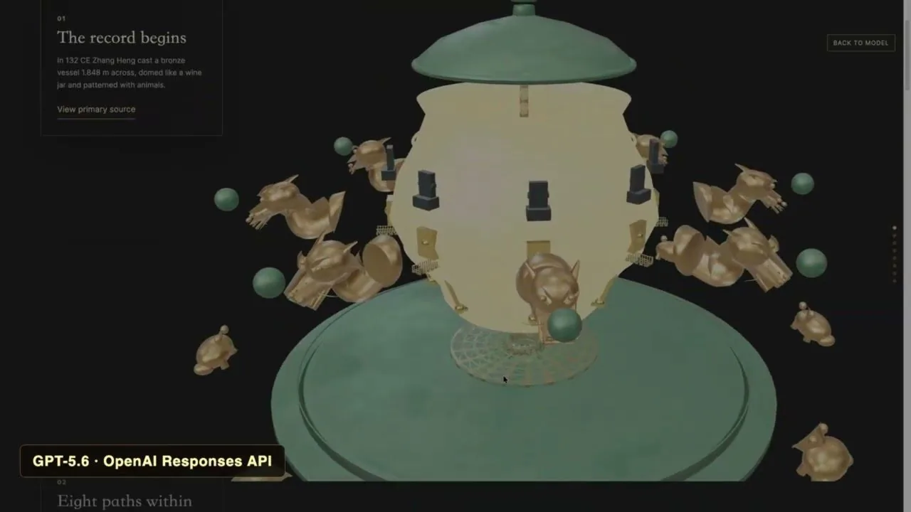Mechanica 重建的中國古代機械互動模型