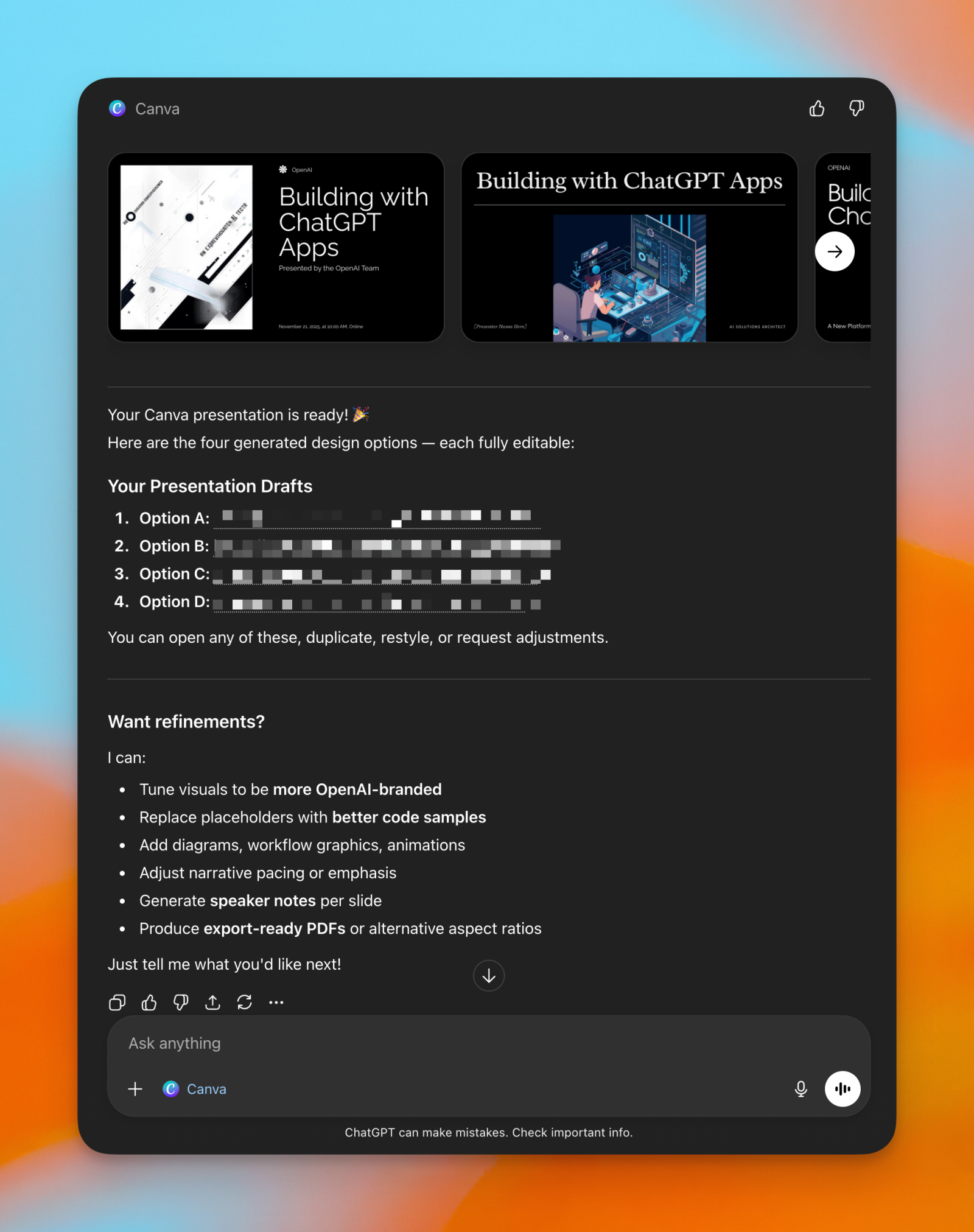 Canva 應用程式