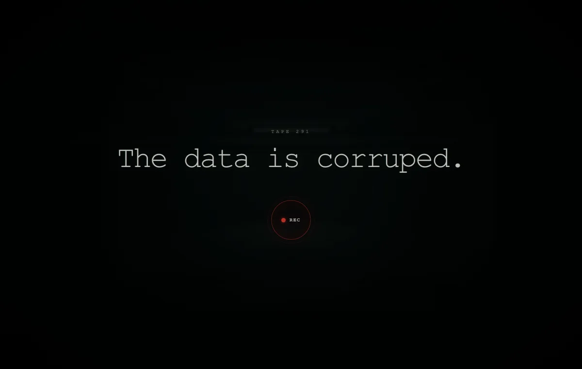 Backroom Center: Corrupted