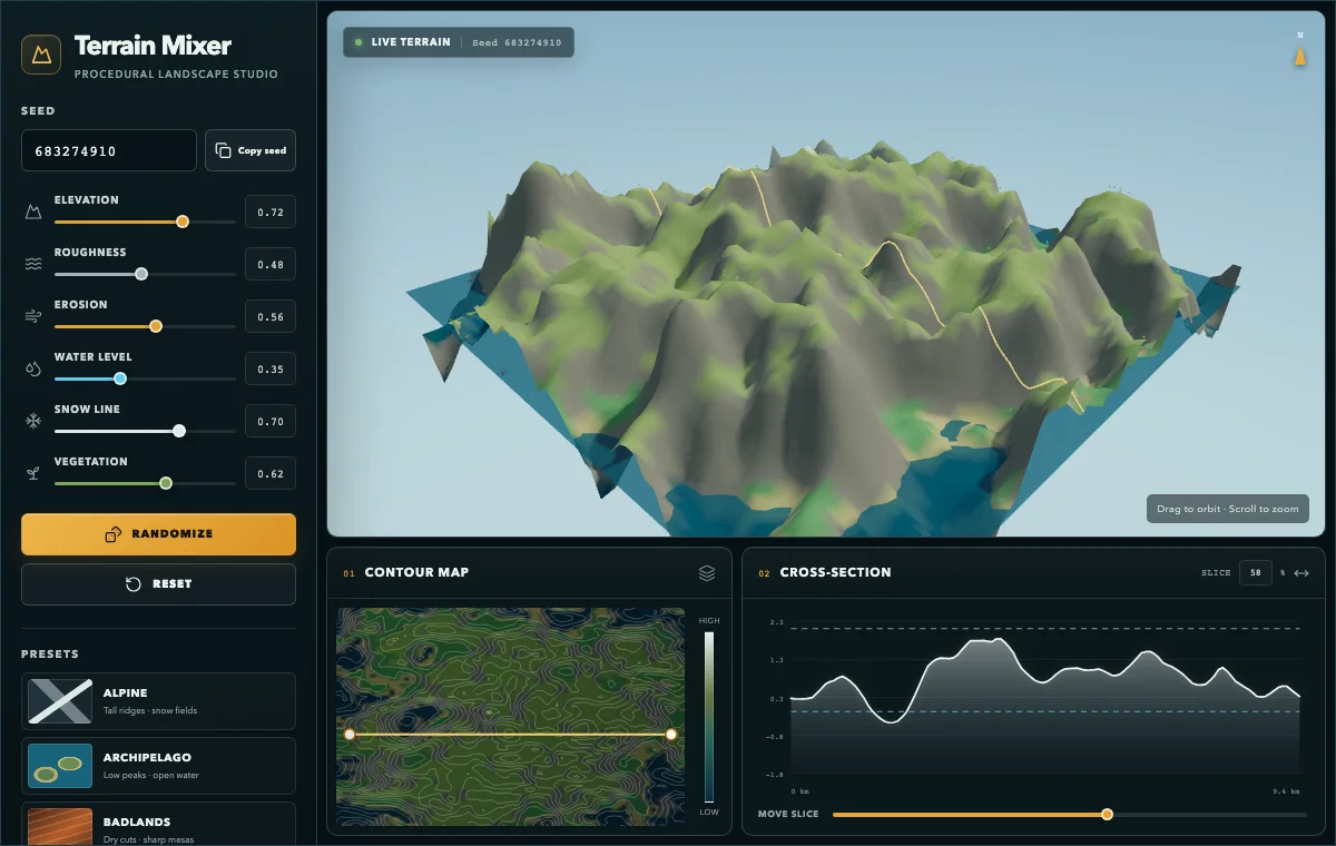 Terrain Mixer